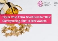 Taylor Rose TTKW Shortlisted for 'Best Conveyancing Firm'