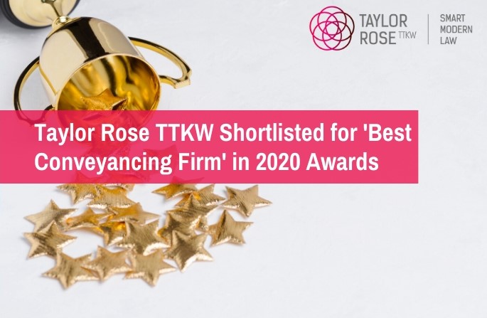 Taylor Rose TTKW Shortlisted for 'Best Conveyancing Firm'