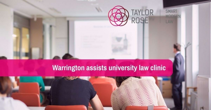 Taylor Rose MW Assists Liverpool Hope University Law Clinic